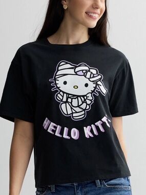 Hello Kitty Juniors' Hello Kitty Halloween Mummy Skimmer Graphic Tee kohls